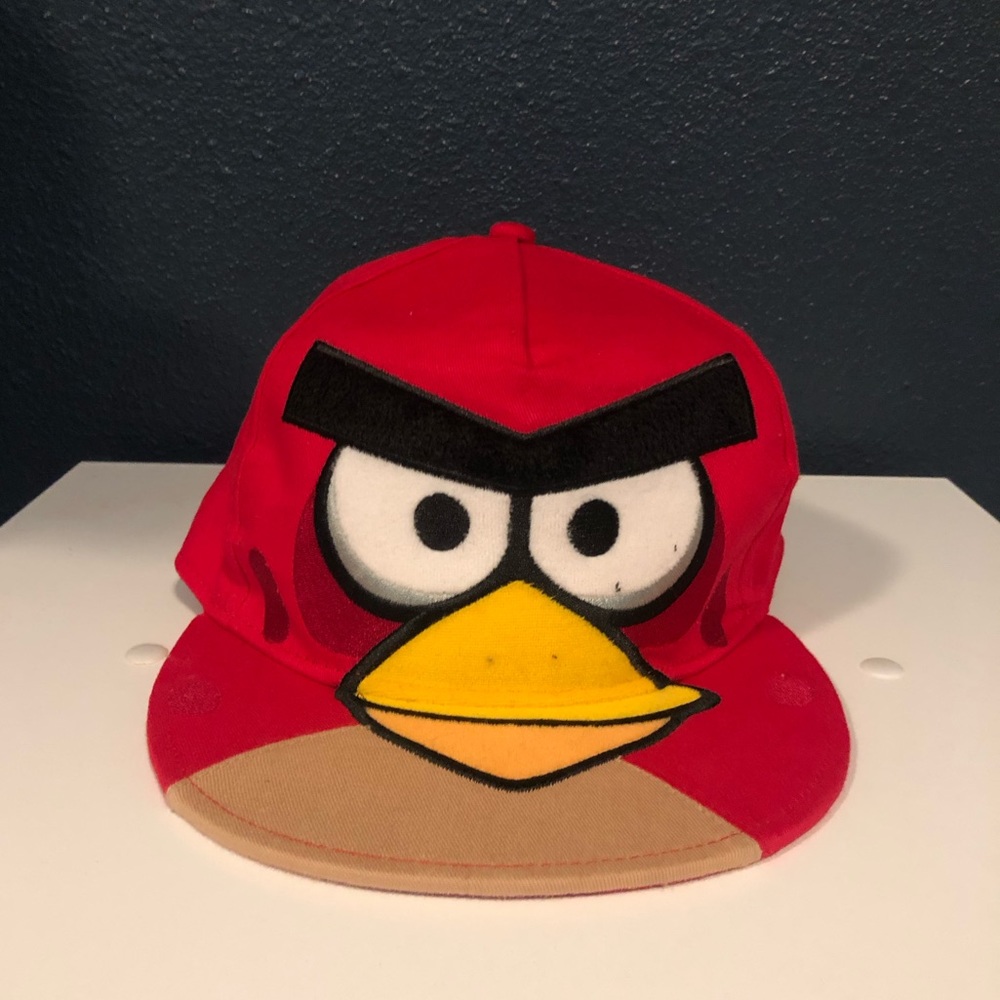 Angry birds flat bill hat